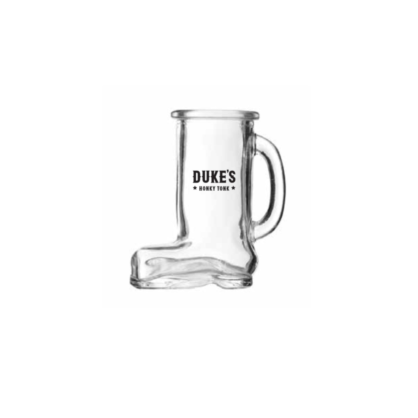 Duke's Cowboy Boot Shot Glass